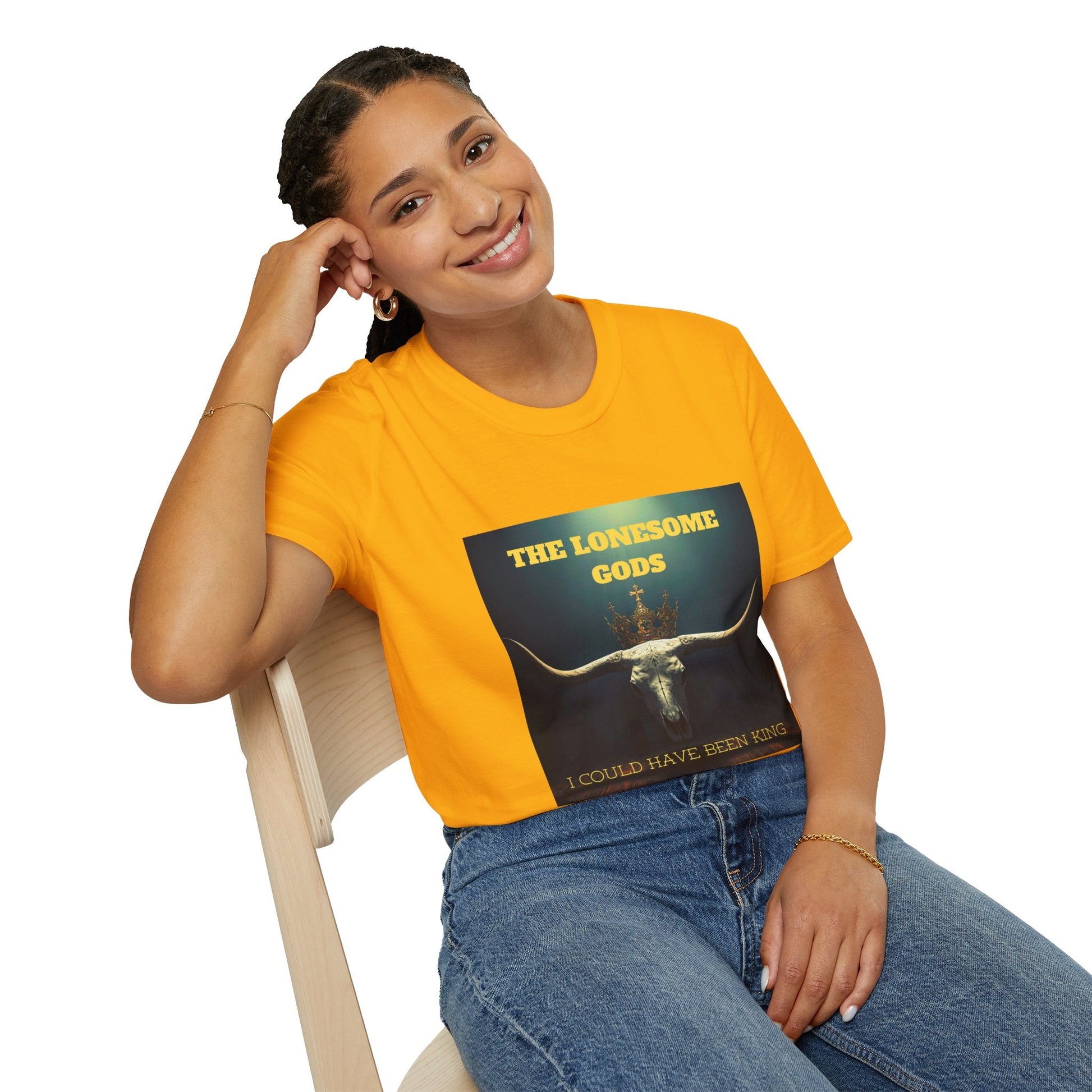 The Lonesome Gods - I Could Have Been King T-shirt - SJM Print Store