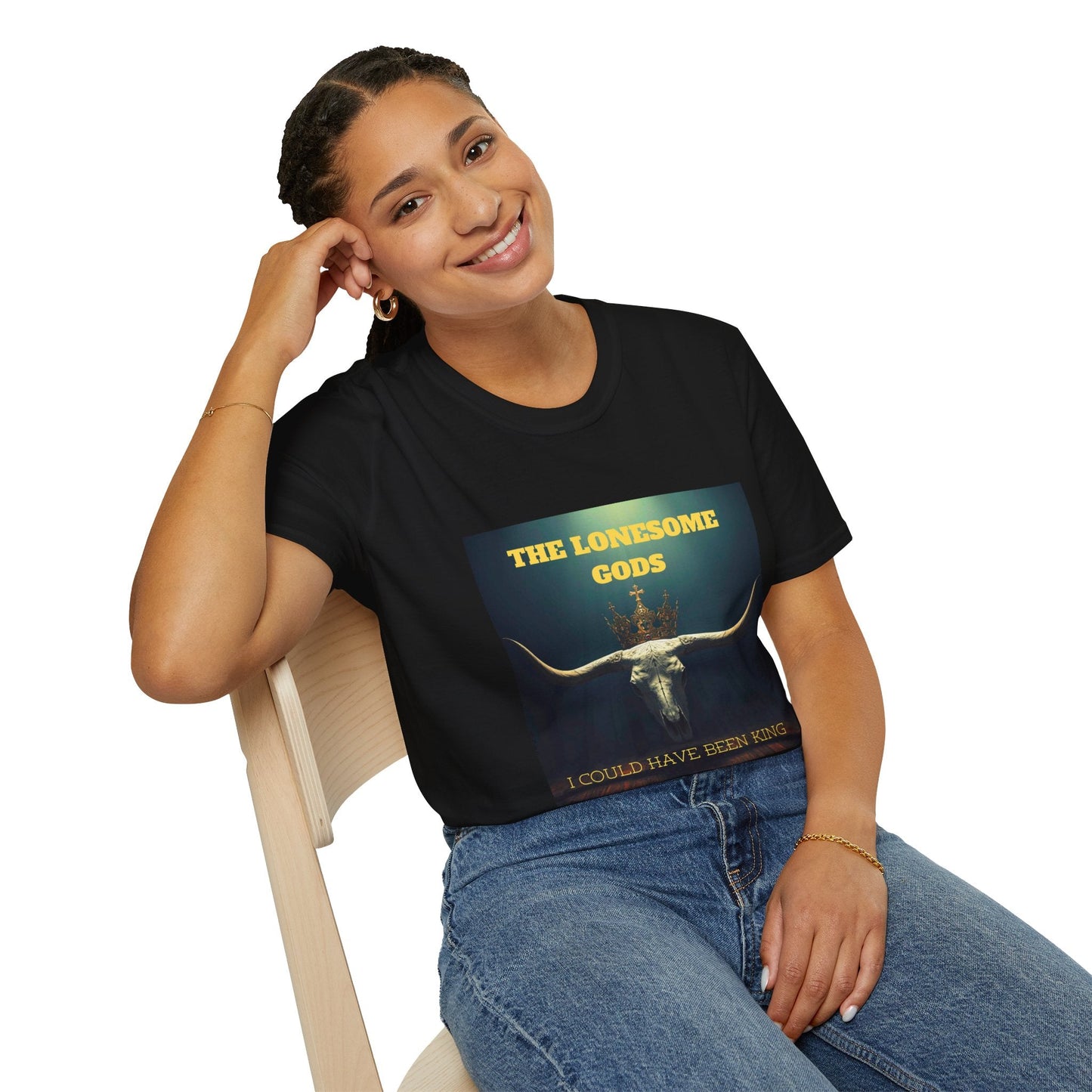 The Lonesome Gods - I Could Have Been King T-shirt - SJM Print Store