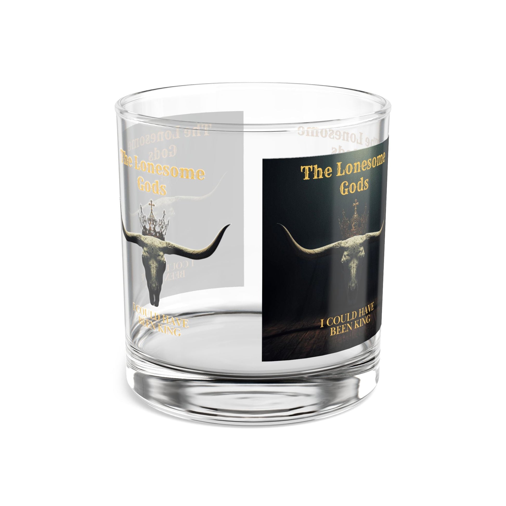 The Lonesome Gods - I Could Have Been King Whiskey Tumbler - SJM Print Store