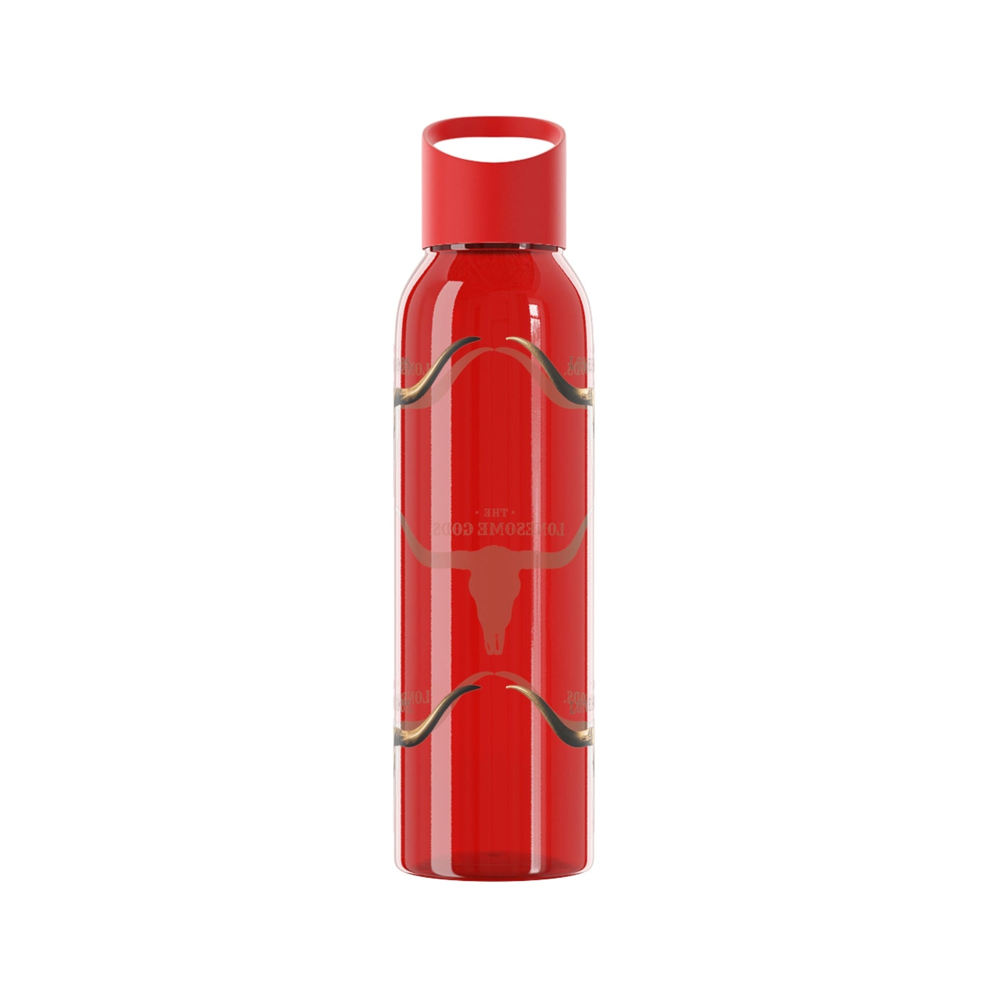 The Lonesome Gods Longhorn Logo Water Bottle - SJM Print Store