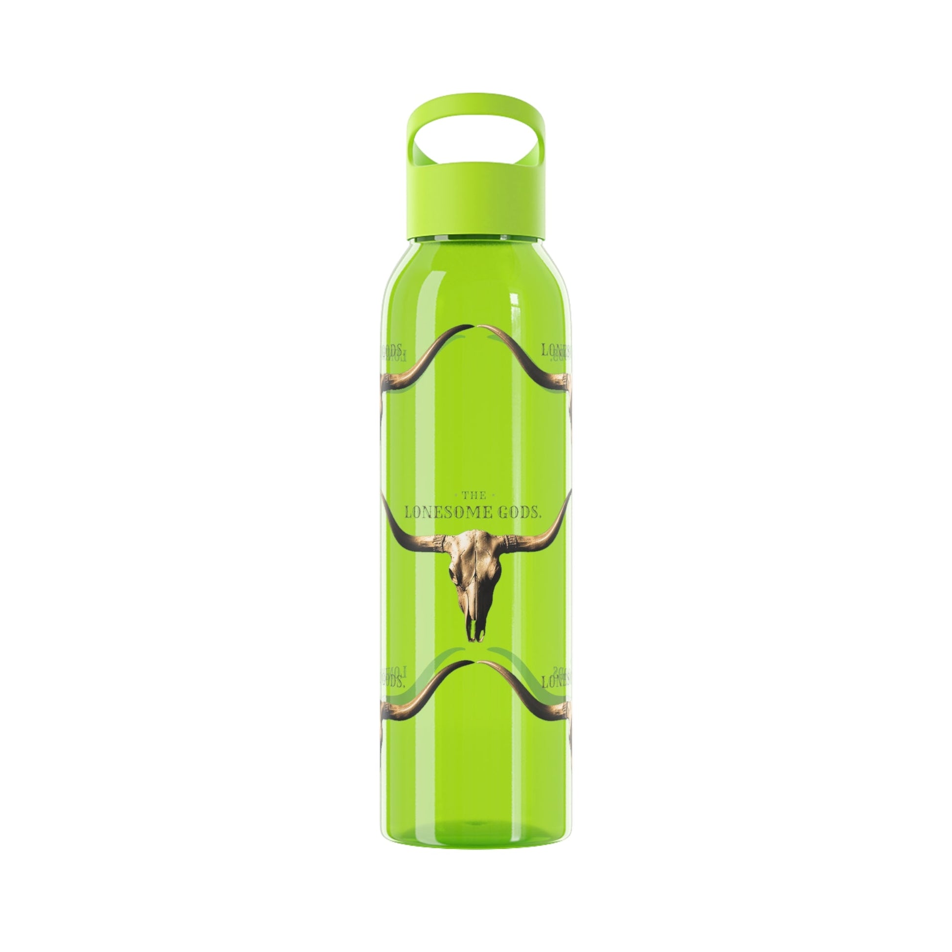 The Lonesome Gods Longhorn Logo Water Bottle - SJM Print Store