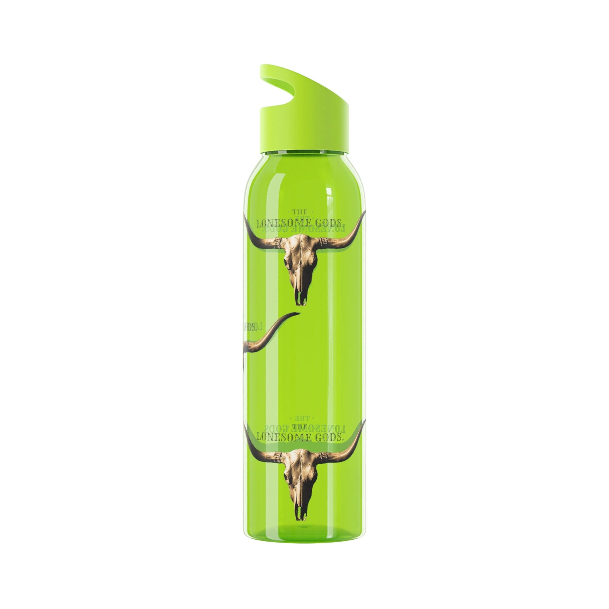 The Lonesome Gods Longhorn Logo Water Bottle - SJM Print Store