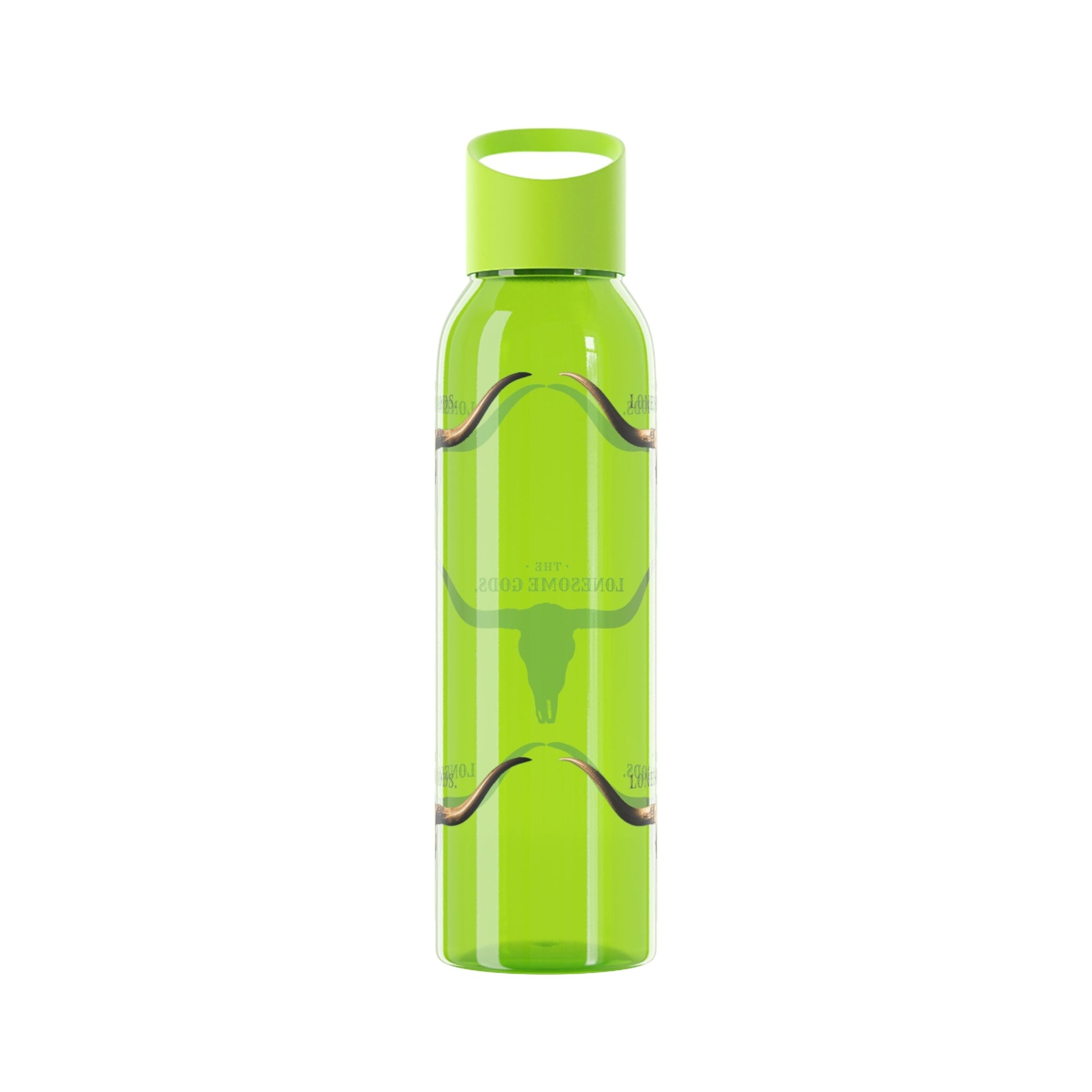 The Lonesome Gods Longhorn Logo Water Bottle - SJM Print Store