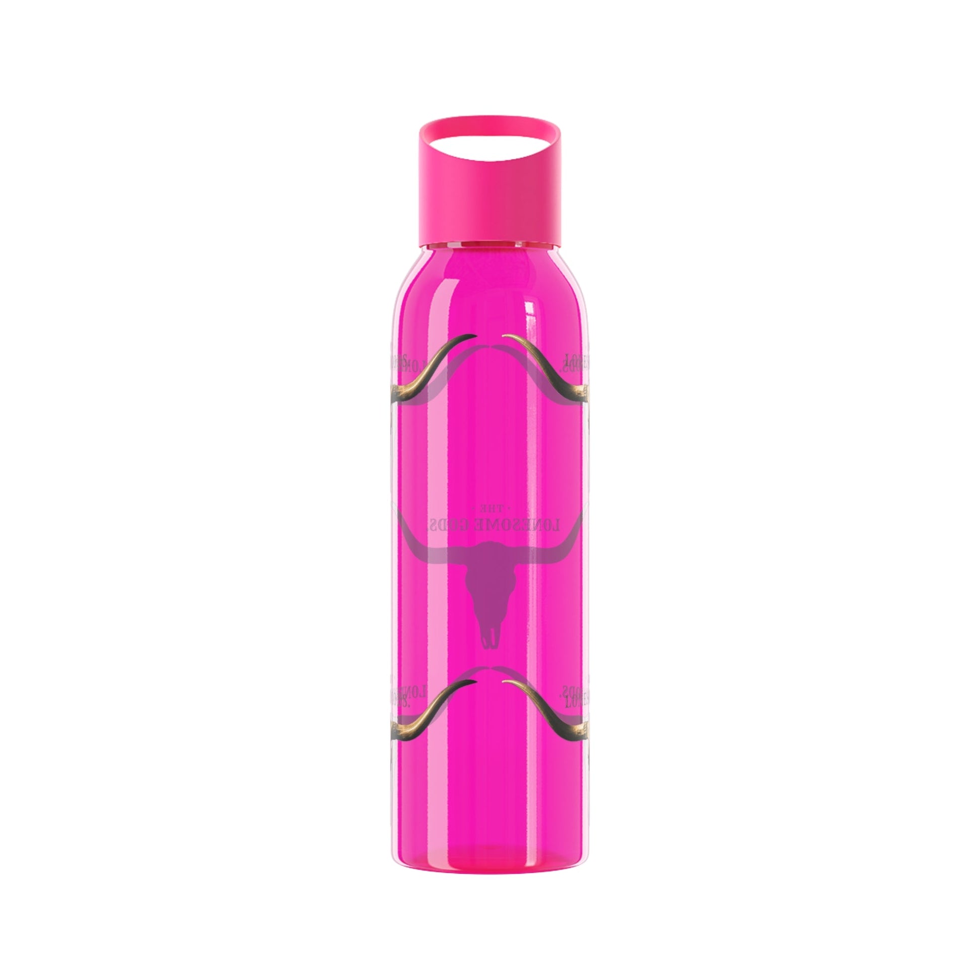 The Lonesome Gods Longhorn Logo Water Bottle - SJM Print Store