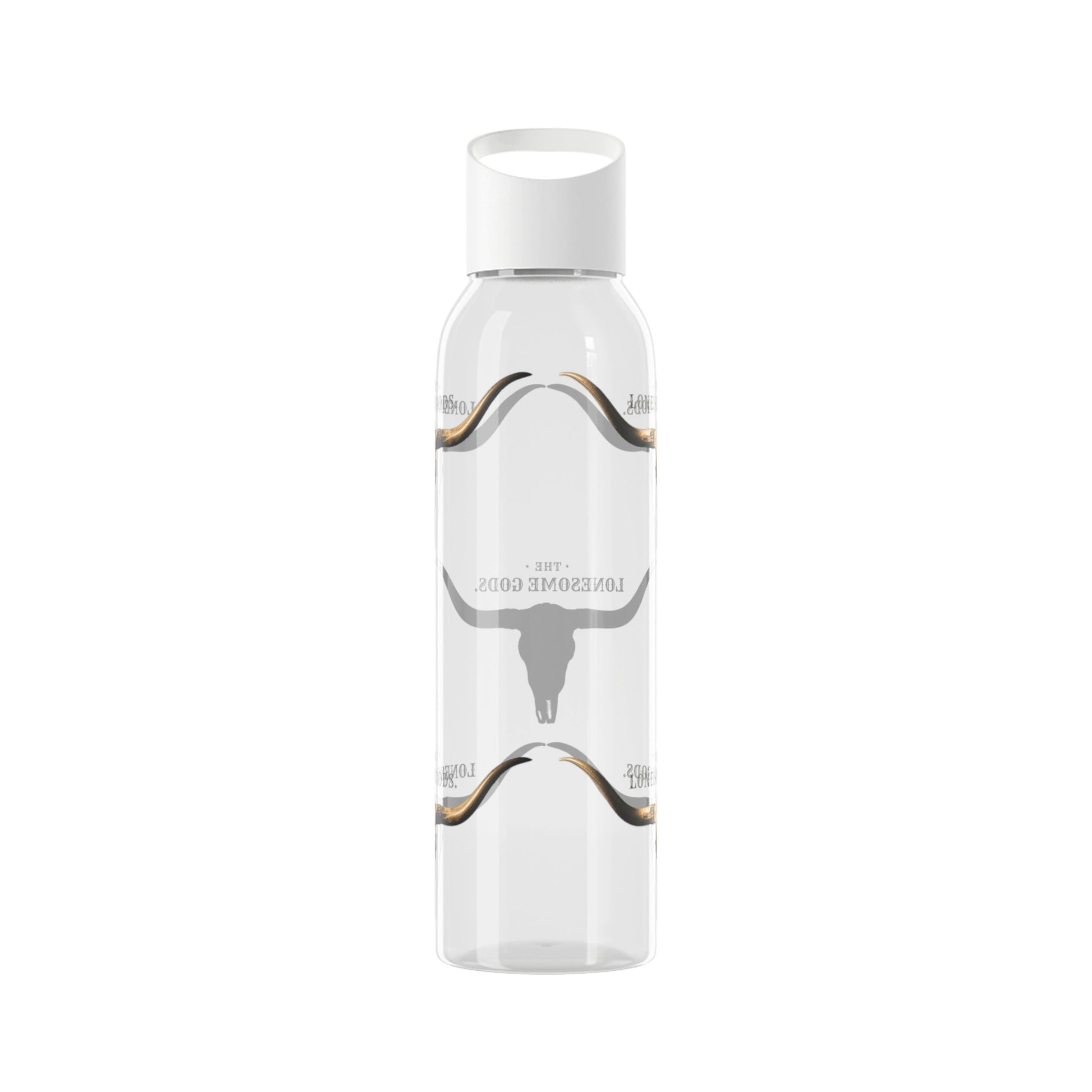 The Lonesome Gods Longhorn Logo Water Bottle - SJM Print Store
