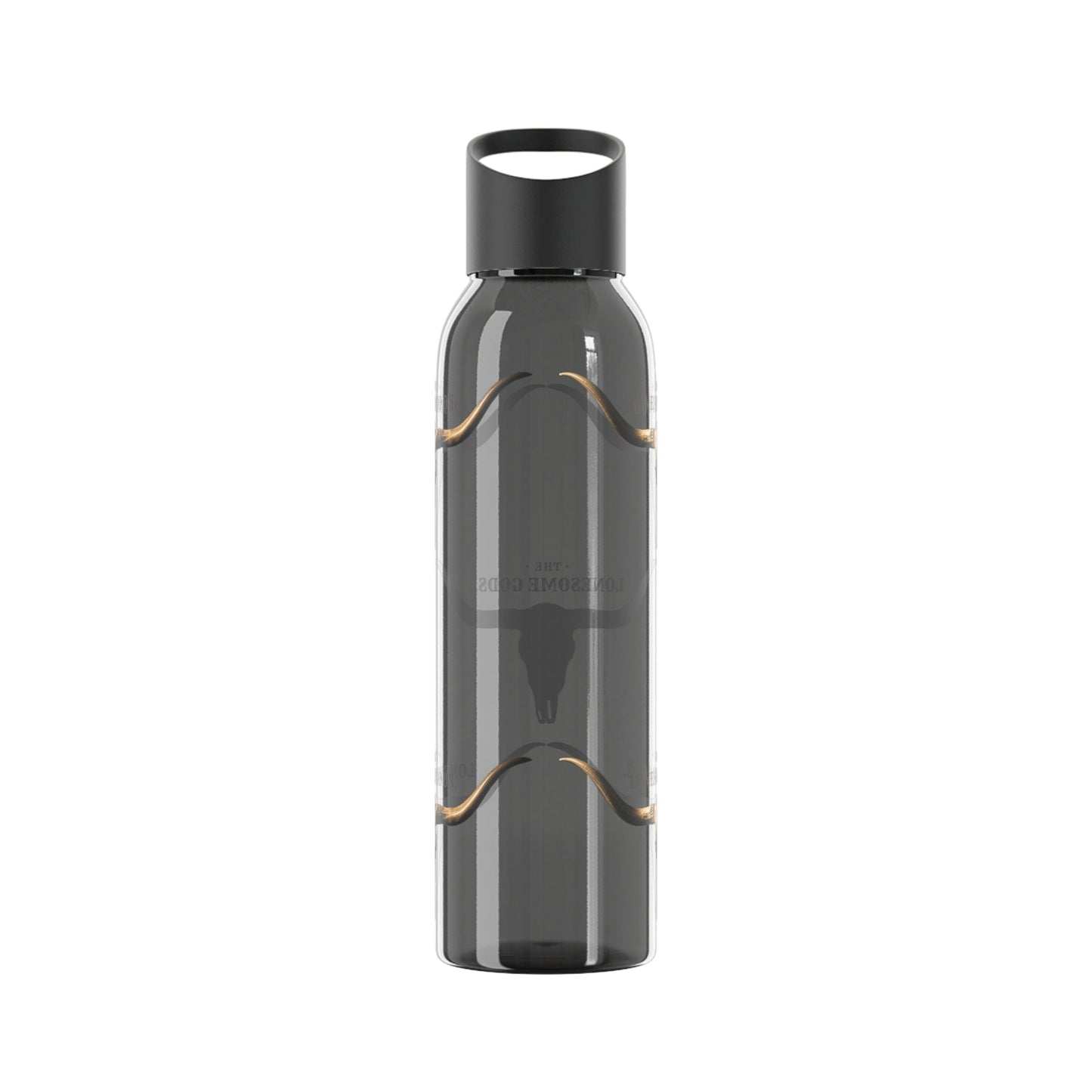 The Lonesome Gods Longhorn Logo Water Bottle - SJM Print Store