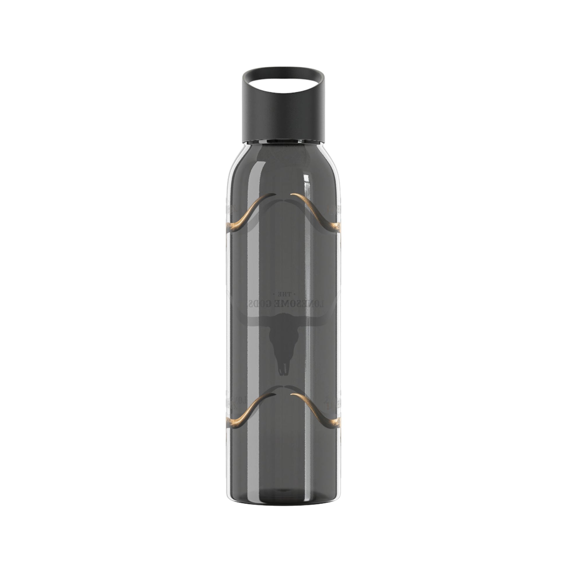 The Lonesome Gods Longhorn Logo Water Bottle - SJM Print Store