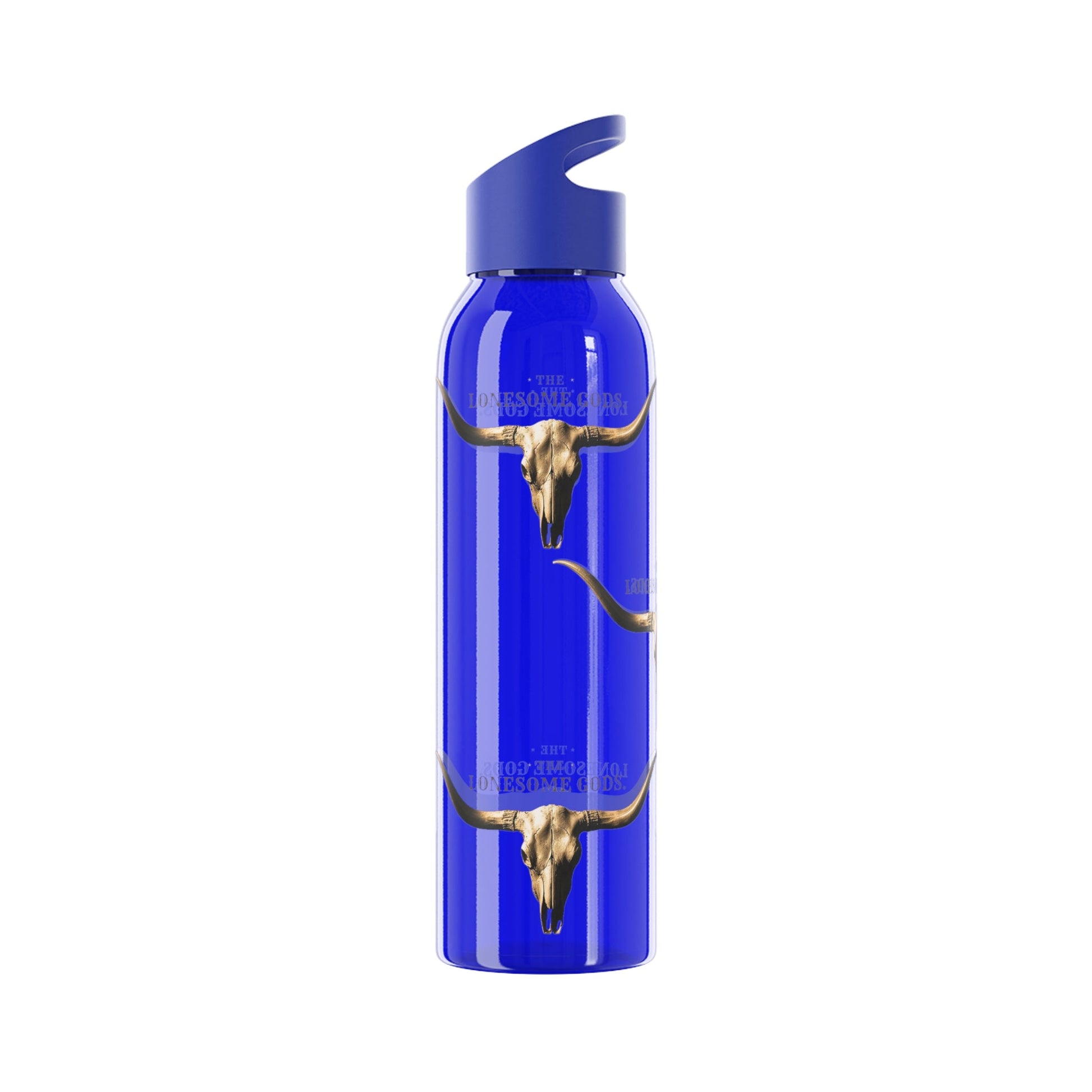 The Lonesome Gods Longhorn Logo Water Bottle - SJM Print Store