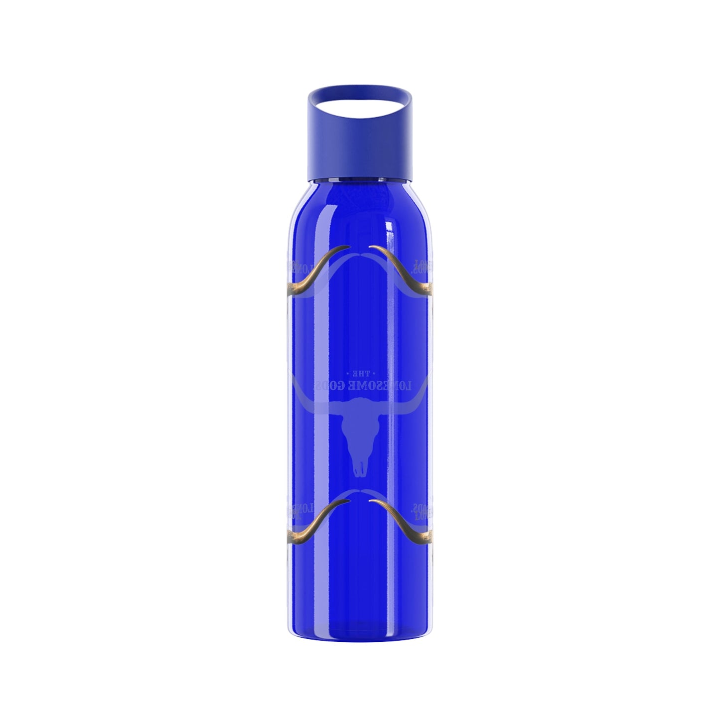 The Lonesome Gods Longhorn Logo Water Bottle - SJM Print Store
