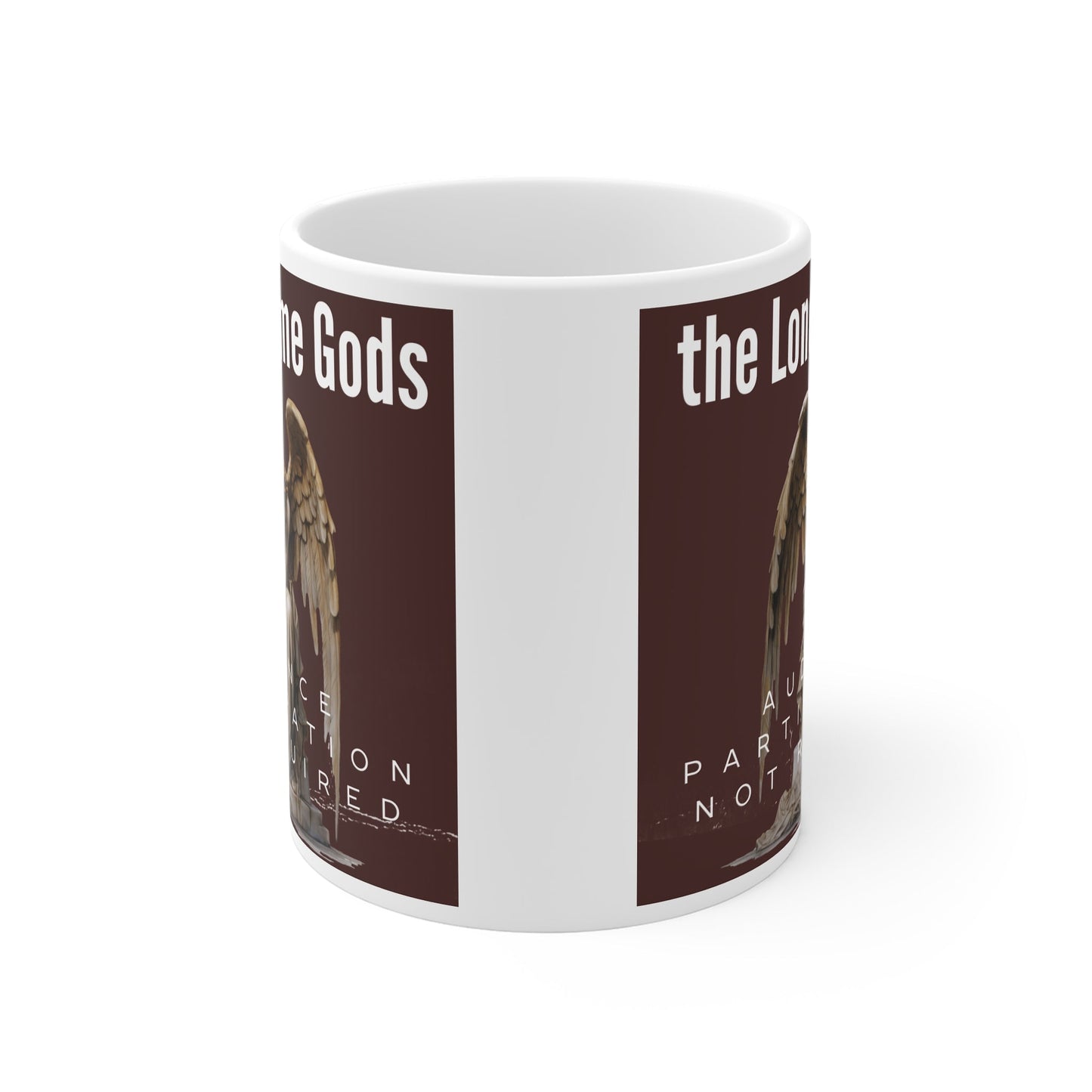 The Lonesome Gods Mug Audience Participation Not Required Mug - SJM Print Store