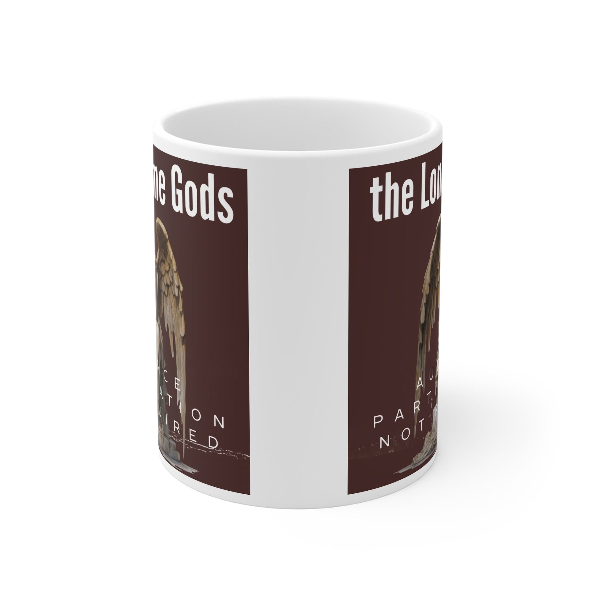 The Lonesome Gods Mug Audience Participation Not Required Mug - SJM Print Store