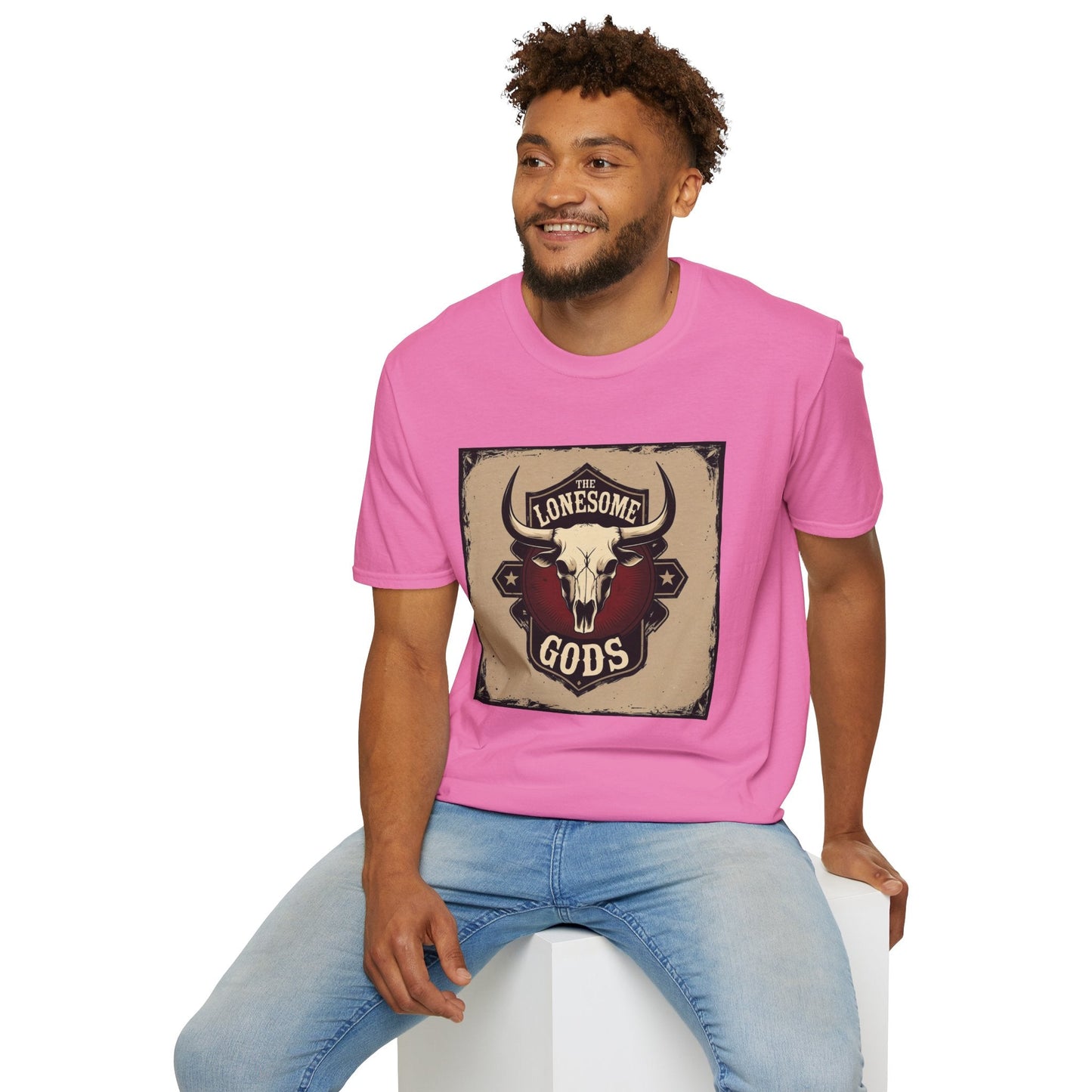 The Lonesome Gods Retro Logo T-Shirt - SJM Print Store