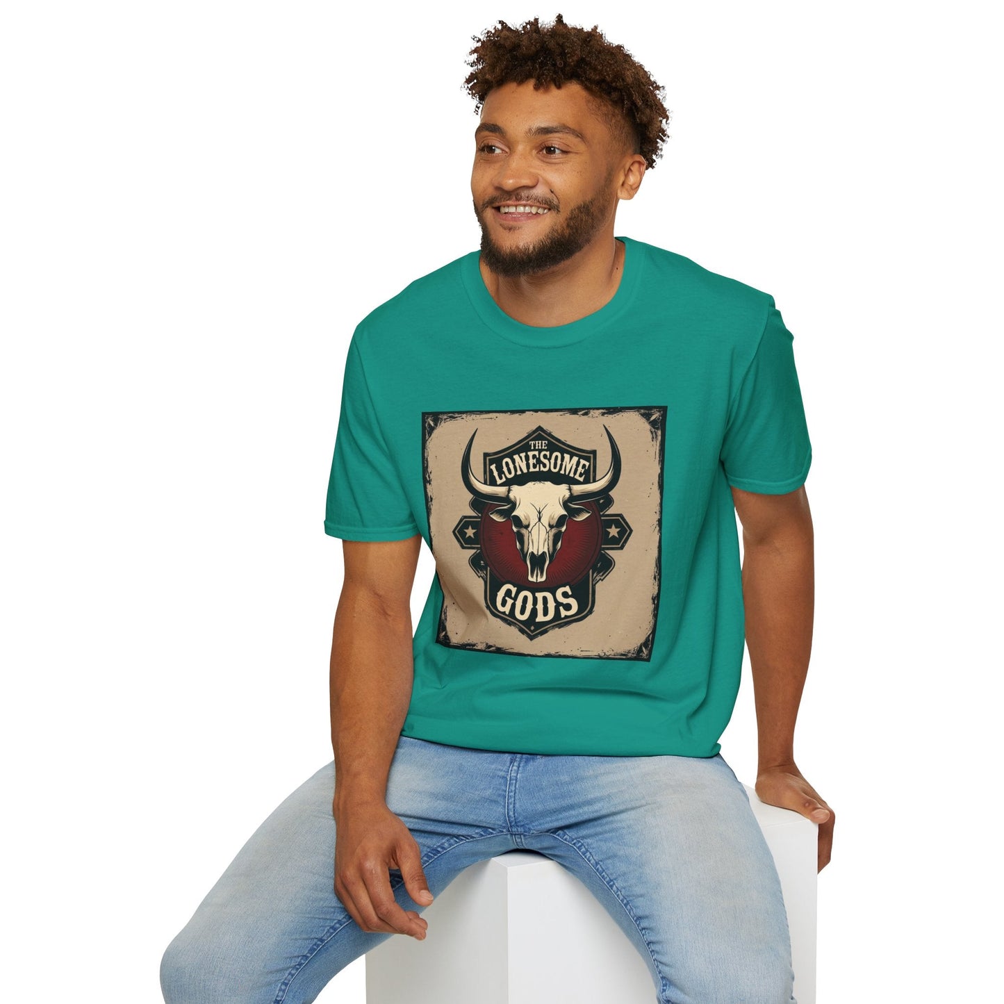The Lonesome Gods Retro Logo T-Shirt - SJM Print Store
