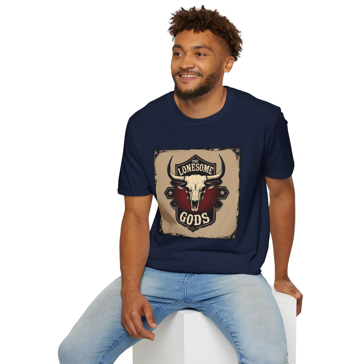 The Lonesome Gods Retro Logo T-Shirt - SJM Print Store