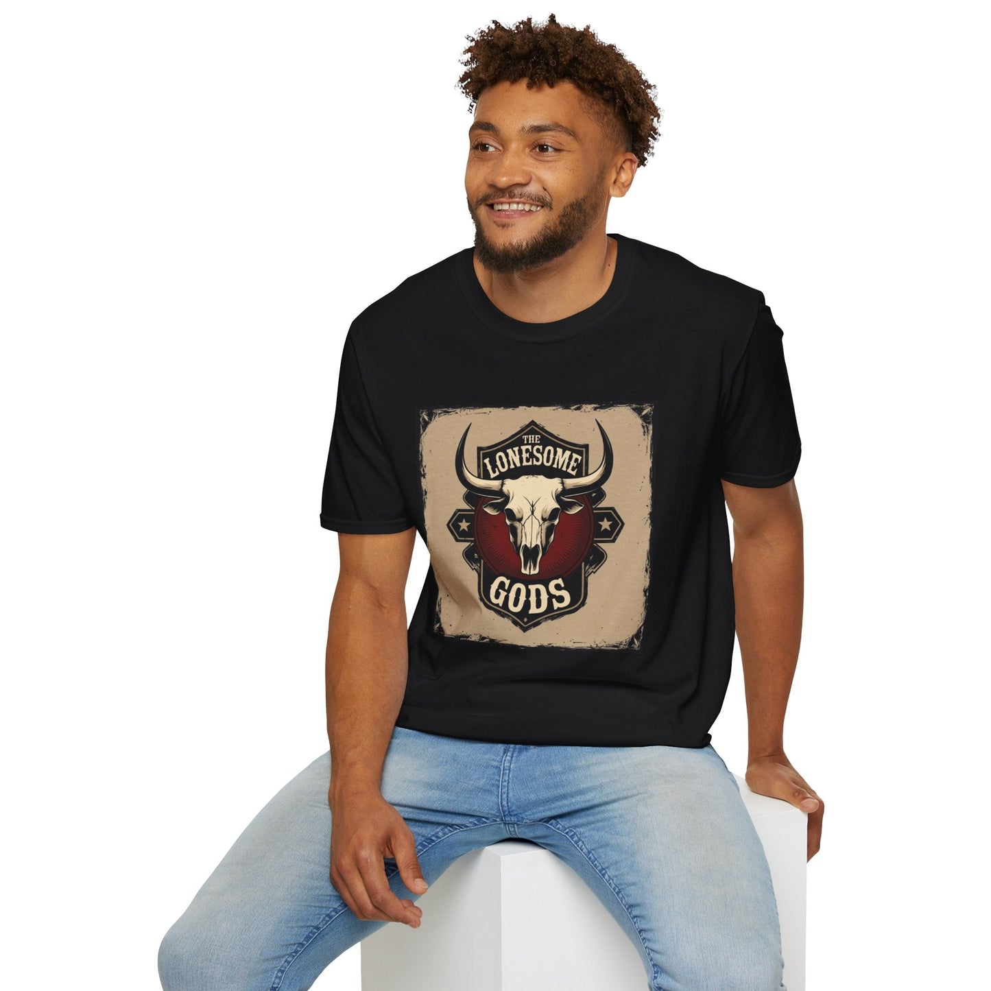 The Lonesome Gods Retro Logo T-Shirt - SJM Print Store