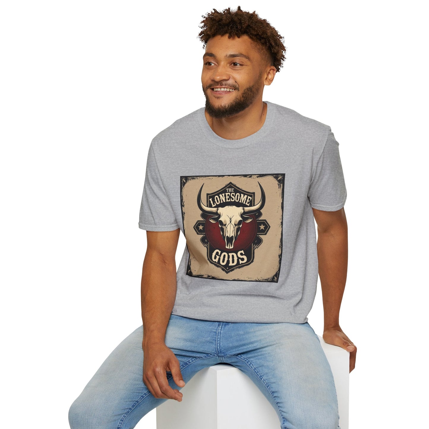 The Lonesome Gods Retro Logo T-Shirt - SJM Print Store