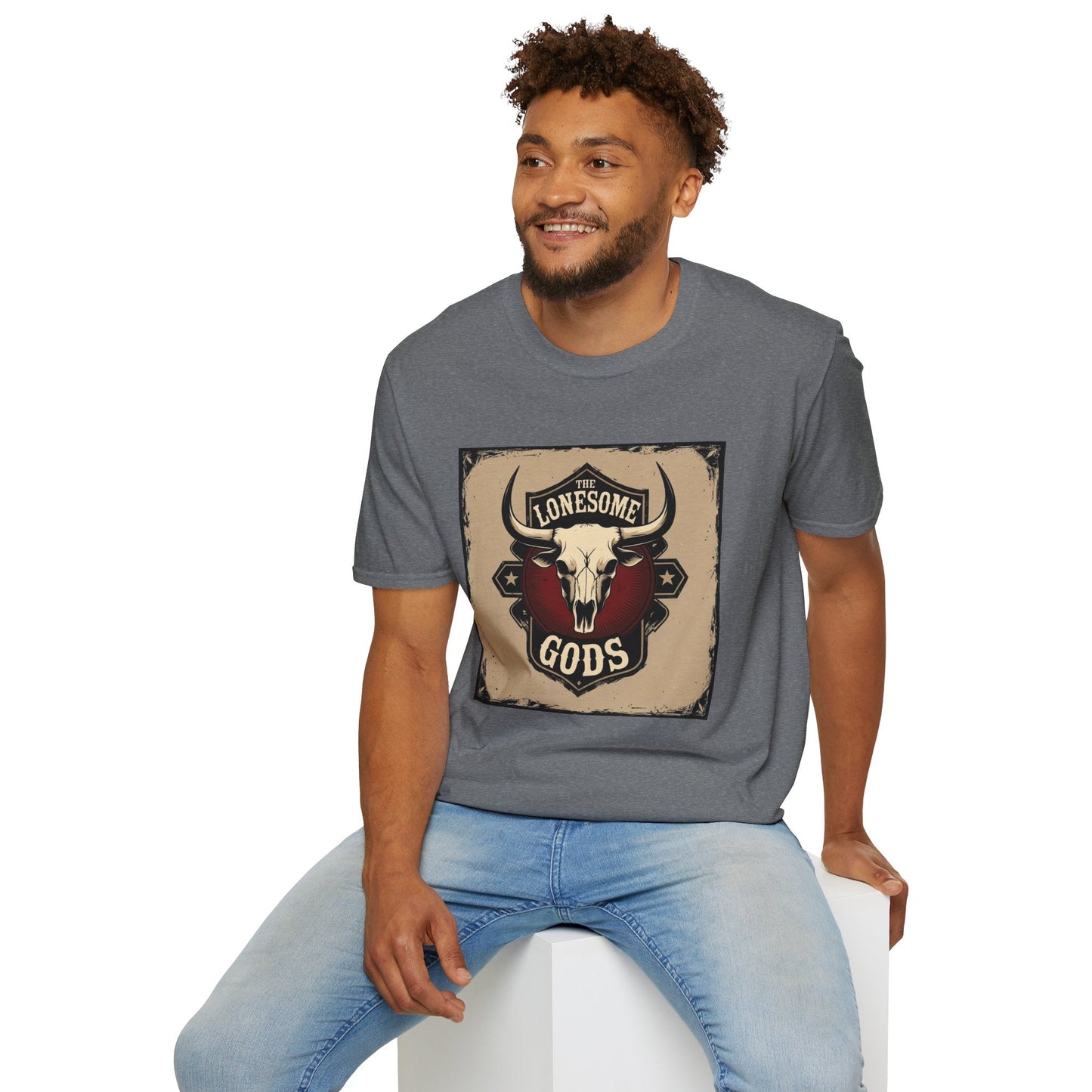 The Lonesome Gods Retro Logo T-Shirt - SJM Print Store