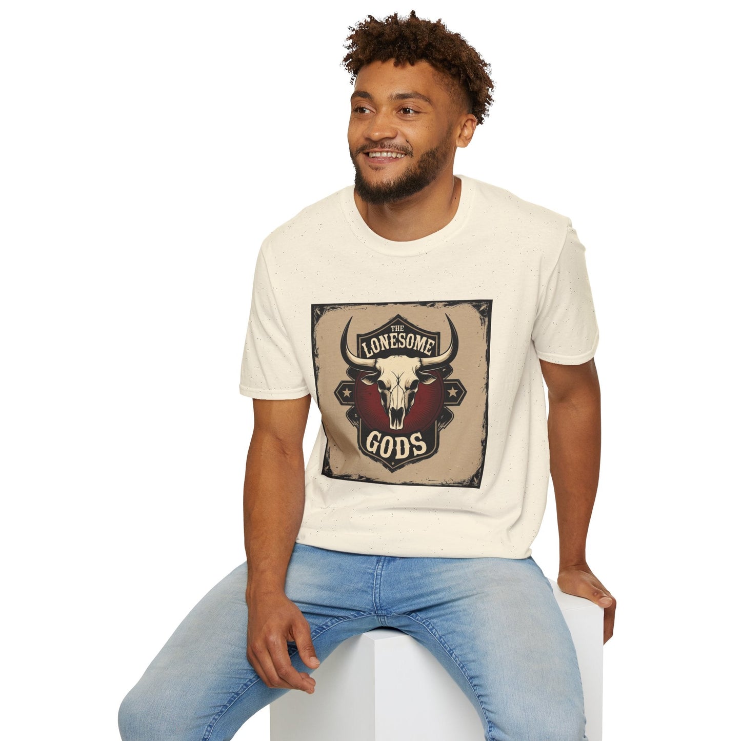 The Lonesome Gods Retro Logo T-Shirt - SJM Print Store