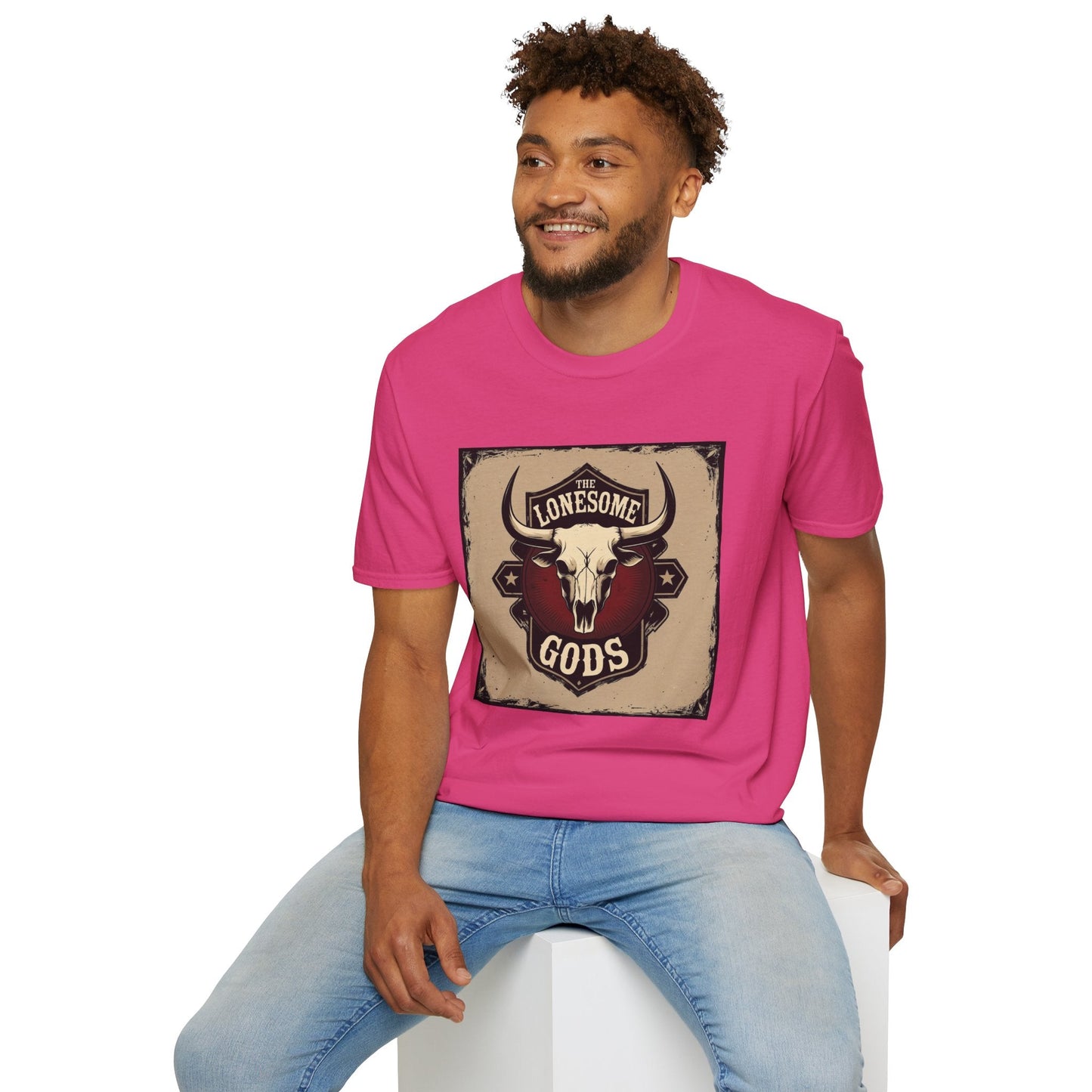 The Lonesome Gods Retro Logo T-Shirt - SJM Print Store