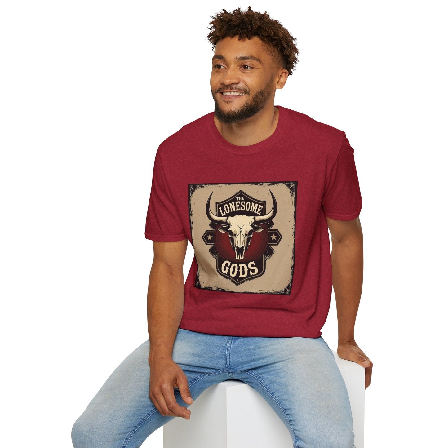 The Lonesome Gods Retro Logo T-Shirt - SJM Print Store