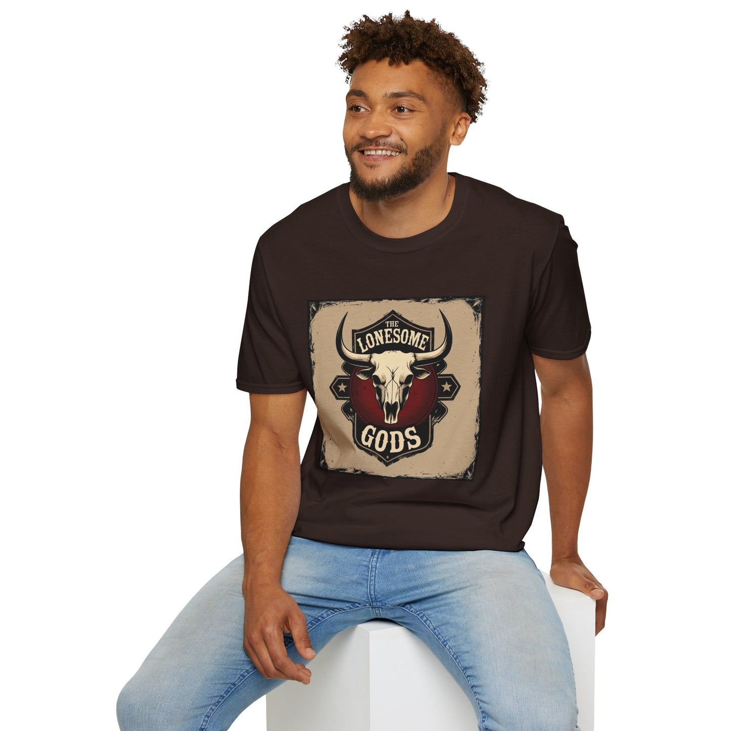 The Lonesome Gods Retro Logo T-Shirt - SJM Print Store