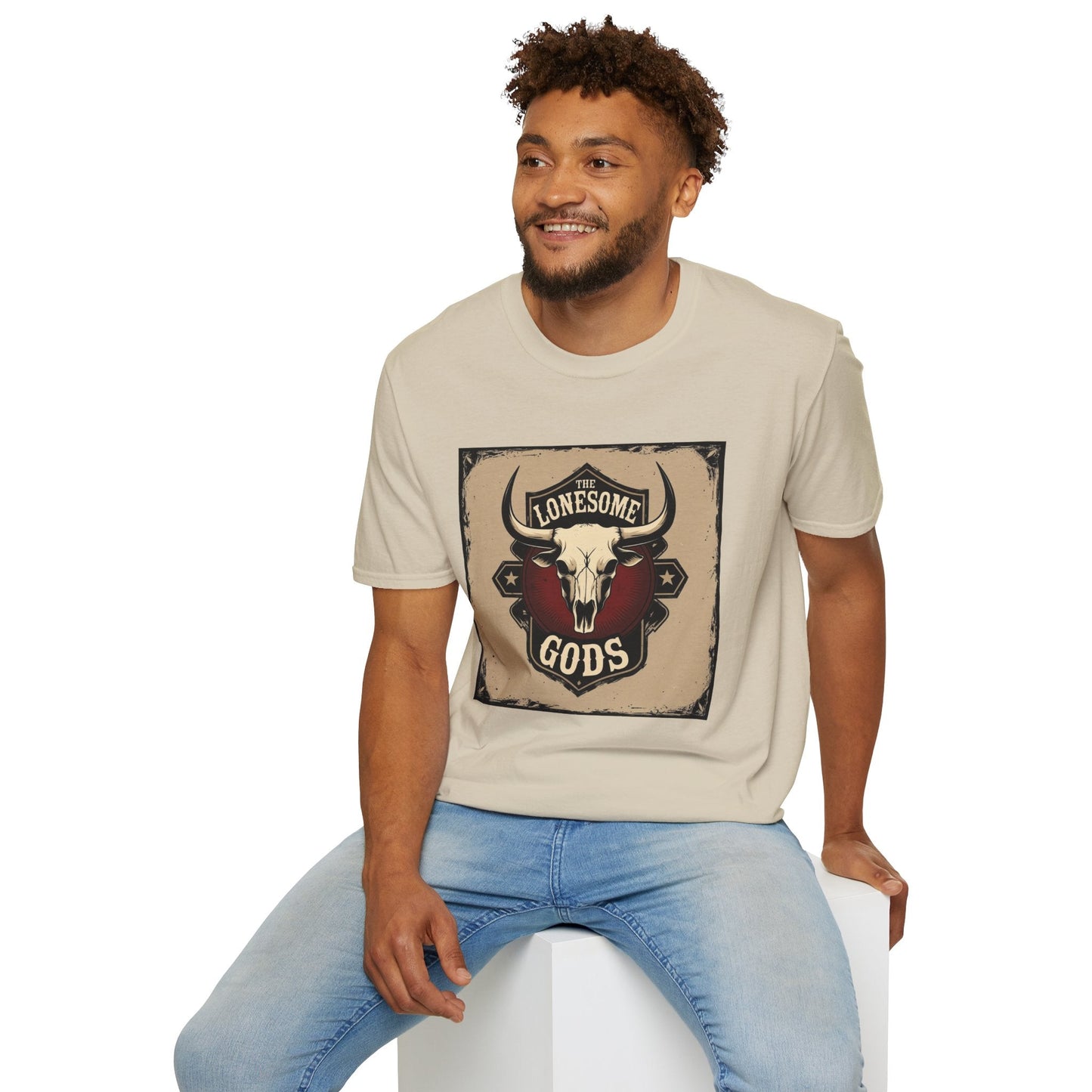 The Lonesome Gods Retro Logo T-Shirt - SJM Print Store