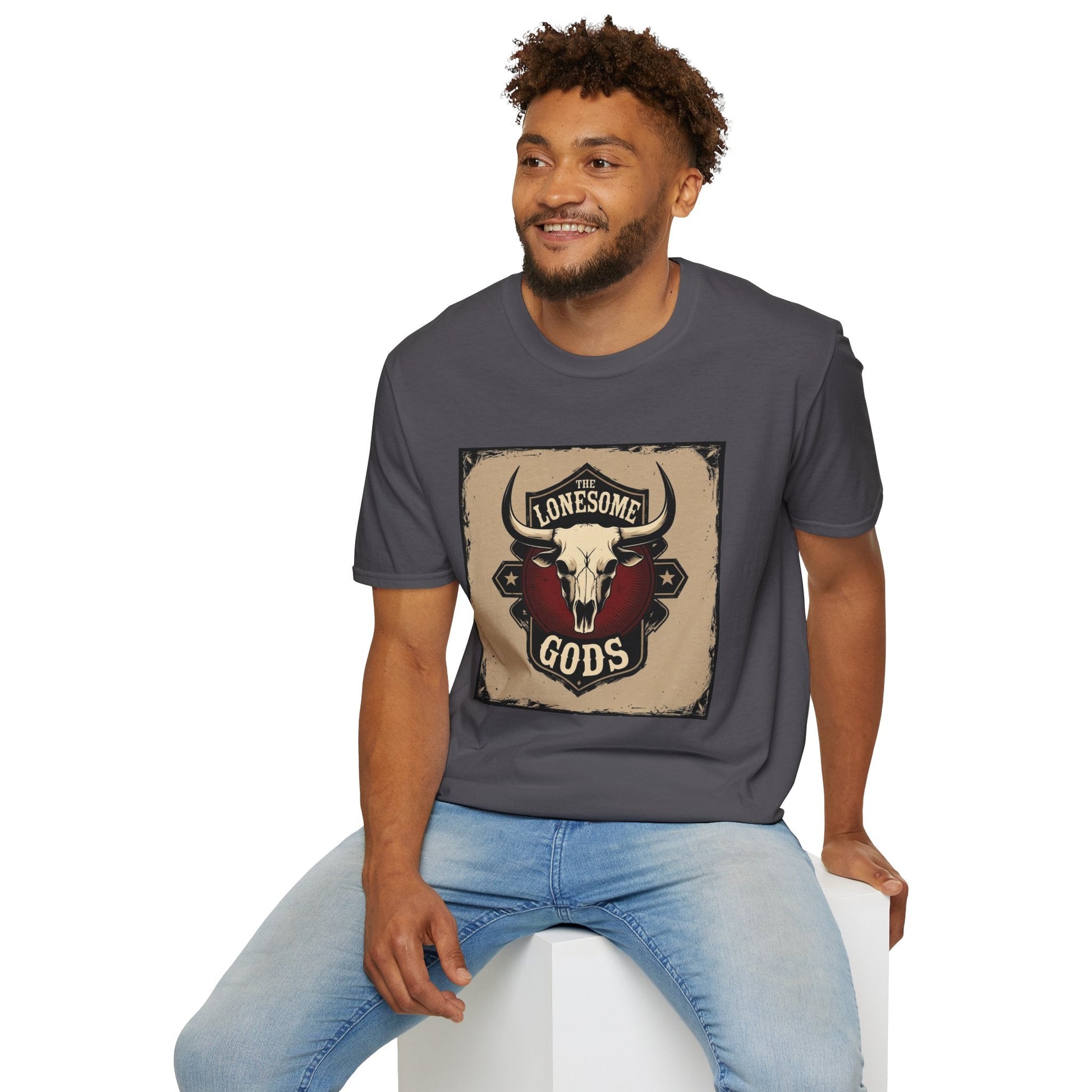 The Lonesome Gods Retro Logo T-Shirt - SJM Print Store