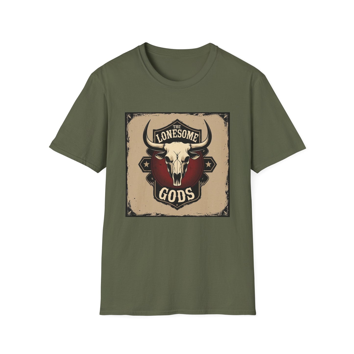 The Lonesome Gods Retro Logo T-Shirt - SJM Print Store