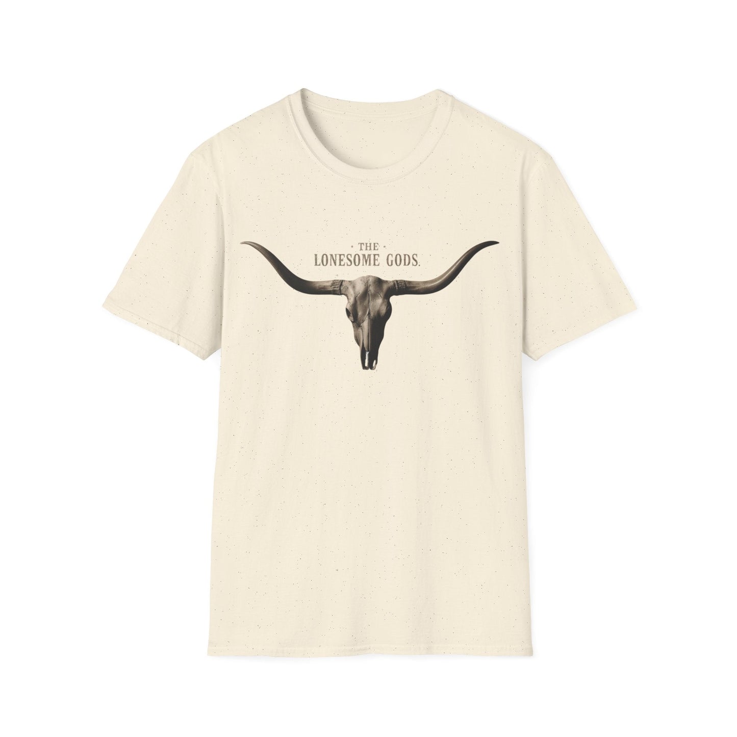 The Lonesome Gods Skull Logo T-Shirt Band Merch - SJM Print Store
