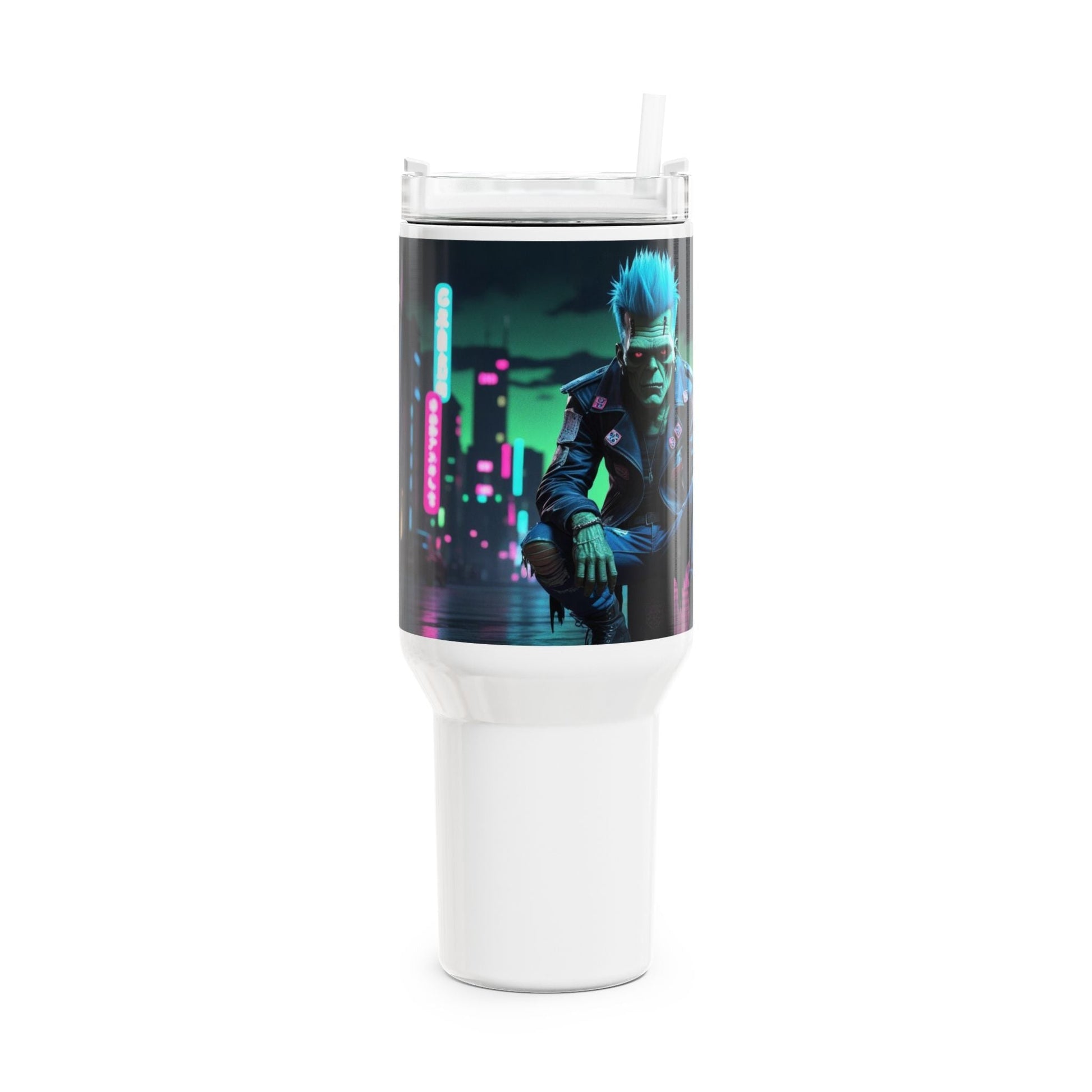 Travel Tumbler - Unique Gothic Art Design - 40oz Insulated Mug - SJM Print Store