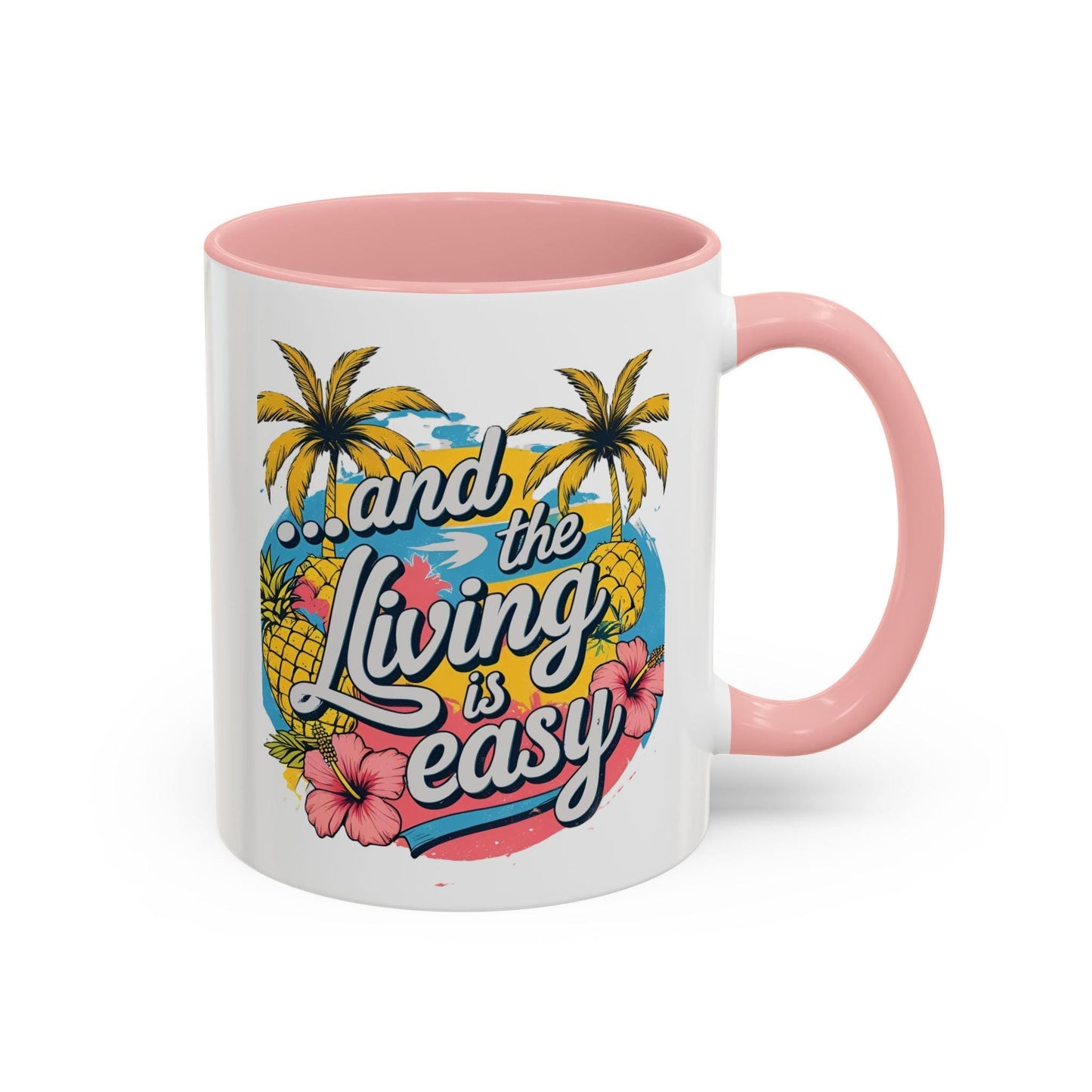 Tropical Coffee Mug with Fun Tropical Design - SJM Print Store