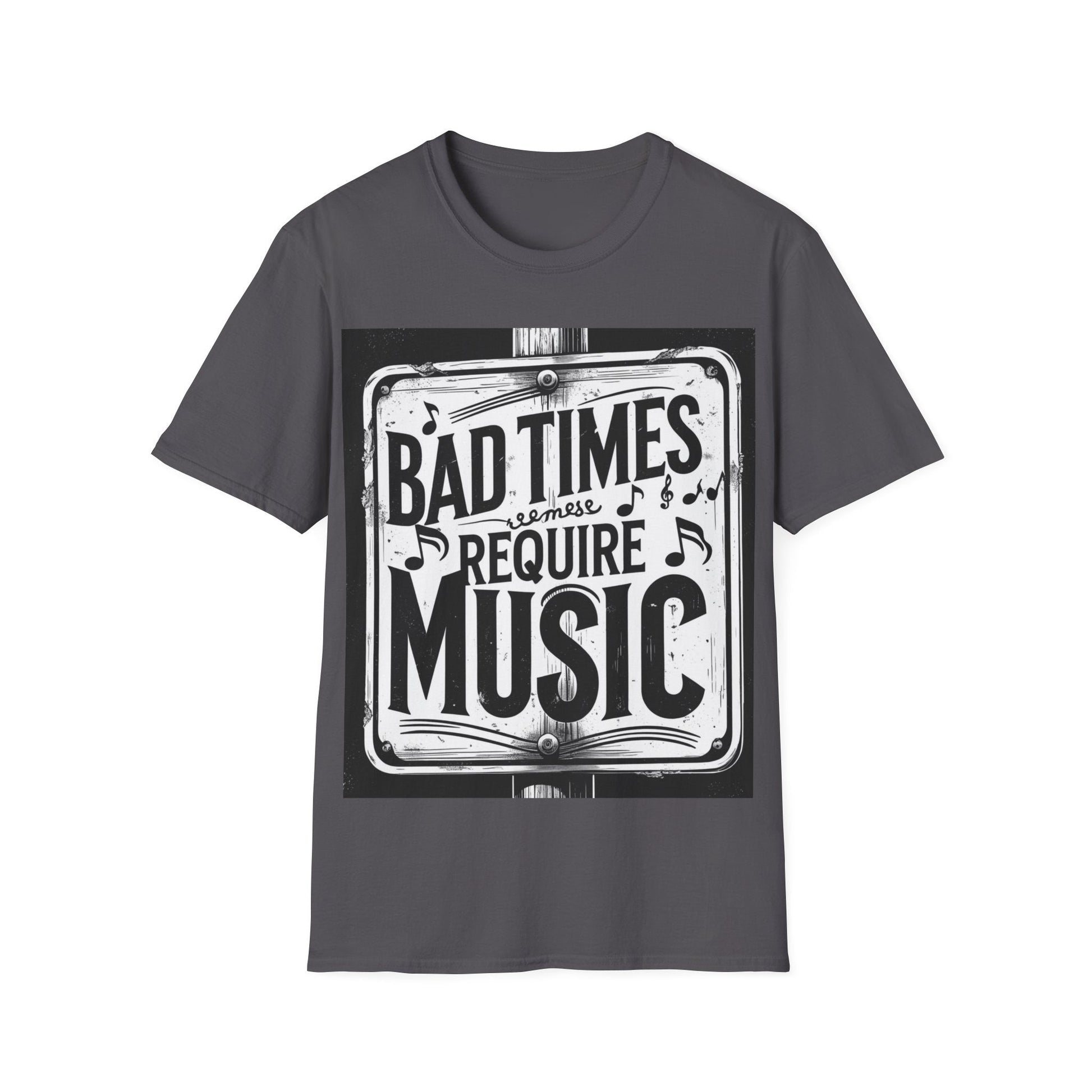 Unisex Softstyle T-Shirt, Unique Music Lover Graphic Tee, Cool Retro Concert Shirt, Vintage Band Fan Apparel, Gift for Musicians - SJM Print Store