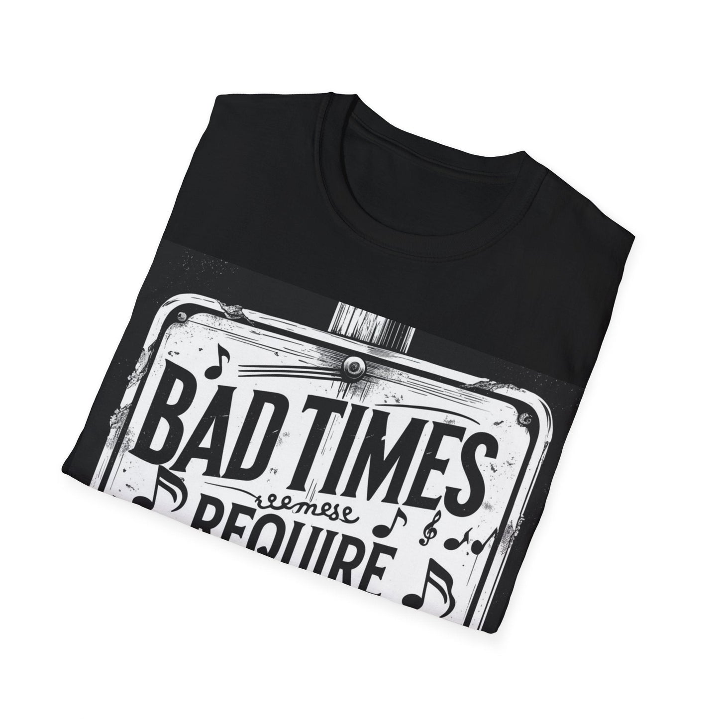 Unisex Softstyle T-Shirt, Unique Music Lover Graphic Tee, Cool Retro Concert Shirt, Vintage Band Fan Apparel, Gift for Musicians - SJM Print Store