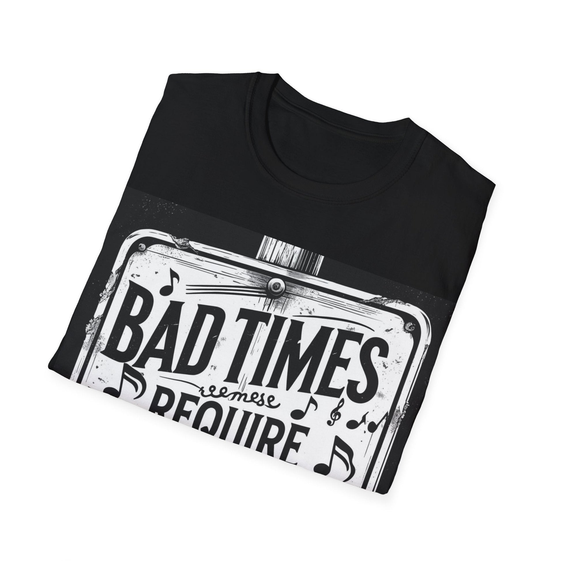 Unisex Softstyle T-Shirt, Unique Music Lover Graphic Tee, Cool Retro Concert Shirt, Vintage Band Fan Apparel, Gift for Musicians - SJM Print Store