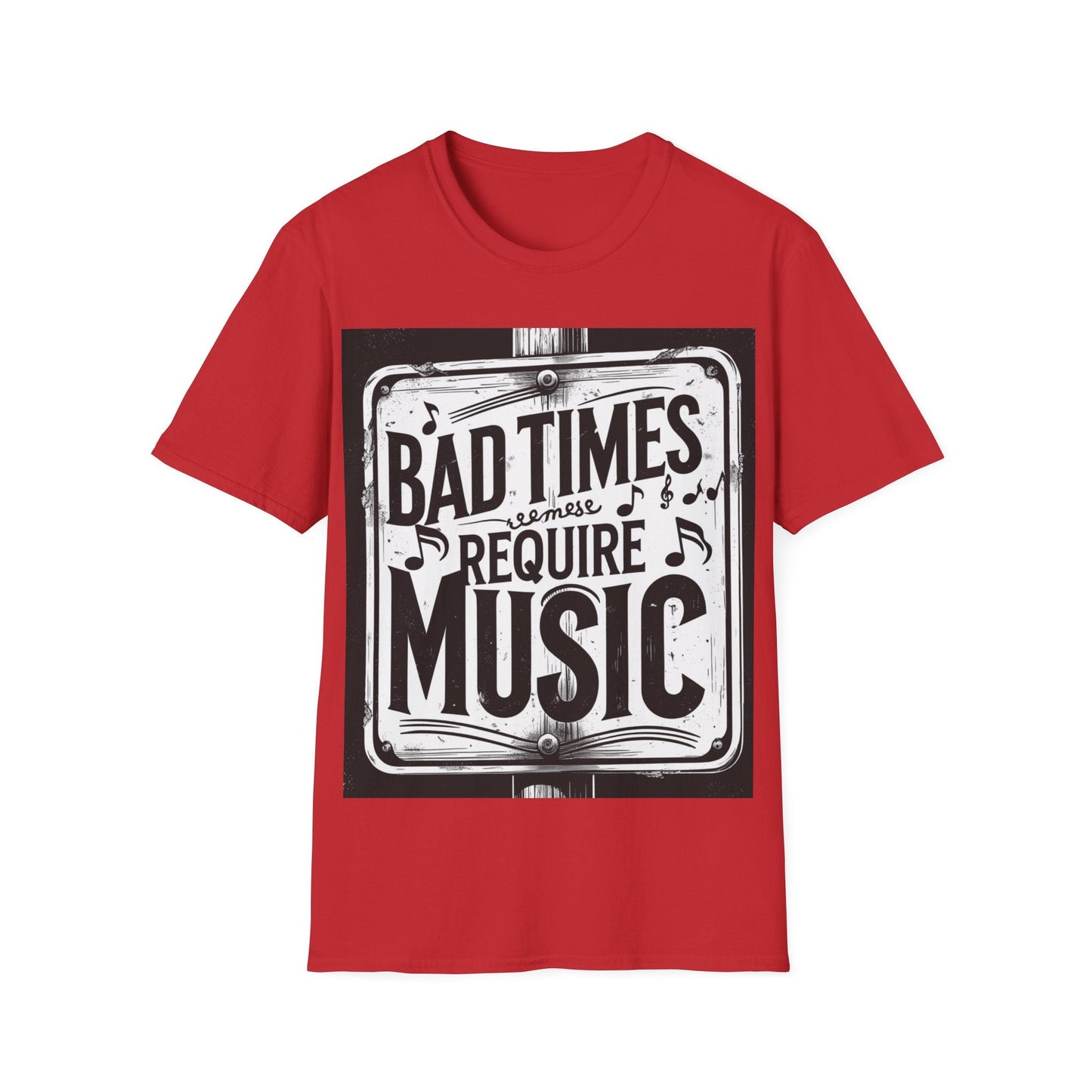 Unisex Softstyle T-Shirt, Unique Music Lover Graphic Tee, Cool Retro Concert Shirt, Vintage Band Fan Apparel, Gift for Musicians - SJM Print Store