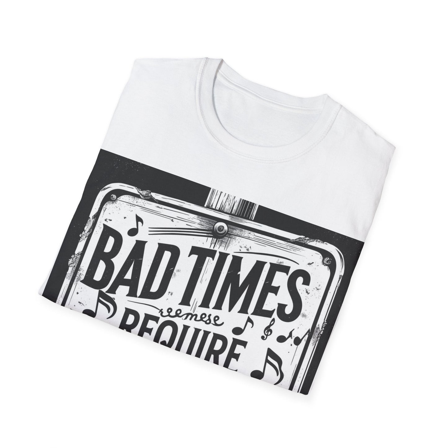 Unisex Softstyle T-Shirt, Unique Music Lover Graphic Tee, Cool Retro Concert Shirt, Vintage Band Fan Apparel, Gift for Musicians - SJM Print Store