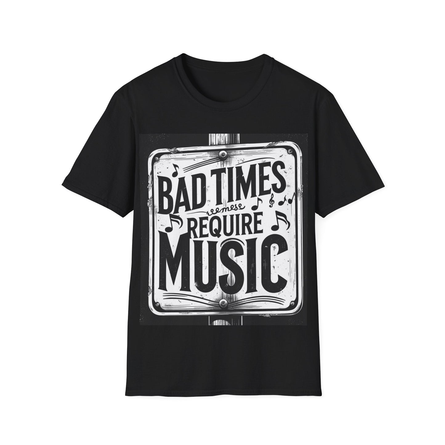 Unisex Softstyle T-Shirt, Unique Music Lover Graphic Tee, Cool Retro Concert Shirt, Vintage Band Fan Apparel, Gift for Musicians - SJM Print Store