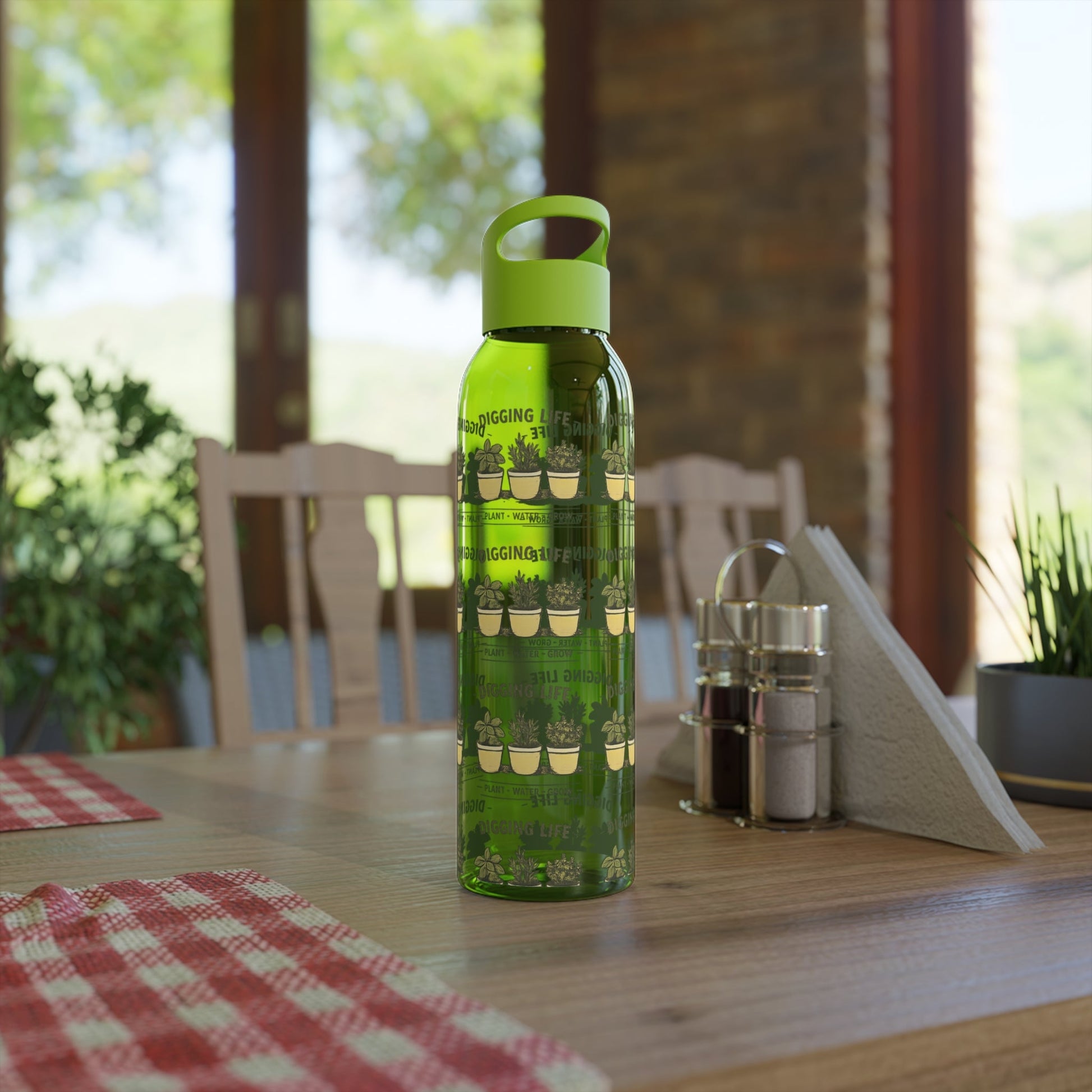 Water Bottle for Plant Lovers and Gardeners - SJM Print Store