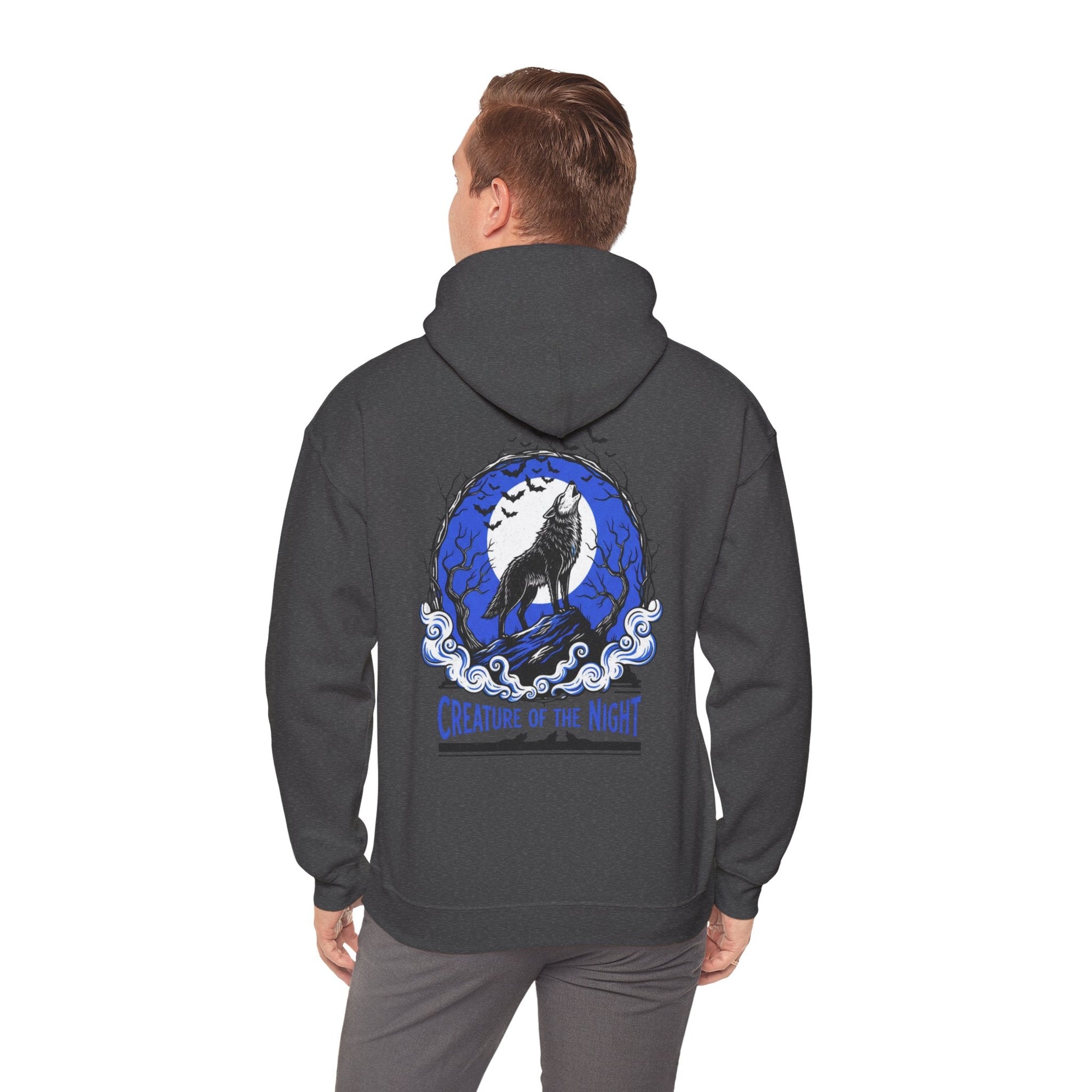 Were Wolf Graphic Halloween Hoodie - SJM Print Store