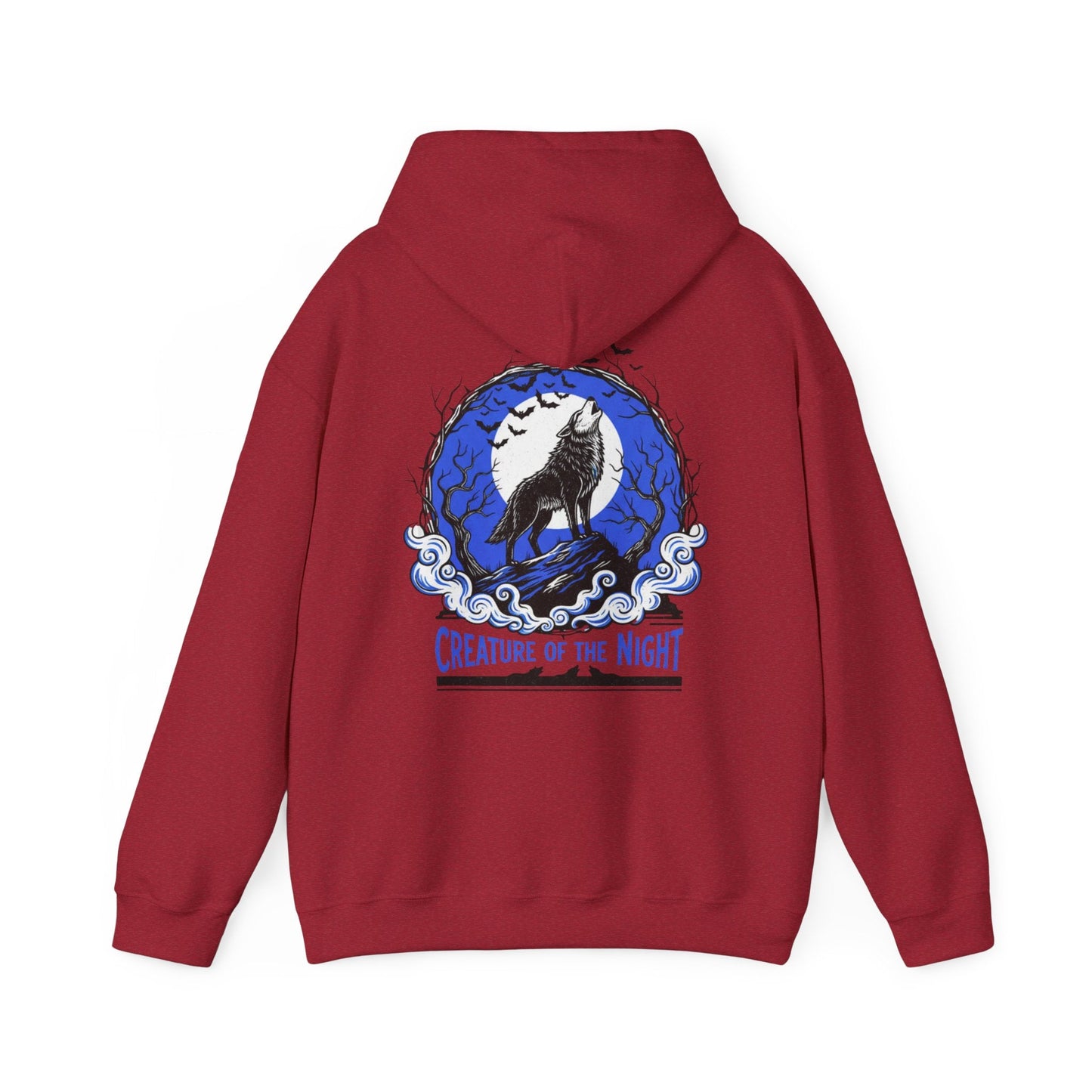 Were Wolf Graphic Halloween Hoodie - SJM Print Store