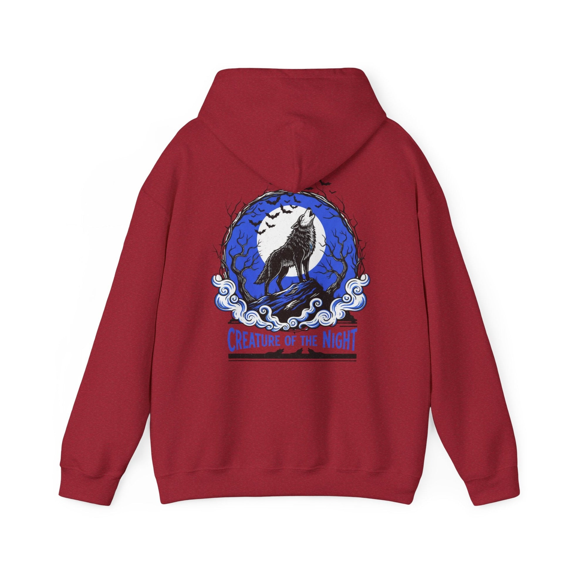 Were Wolf Graphic Halloween Hoodie - SJM Print Store