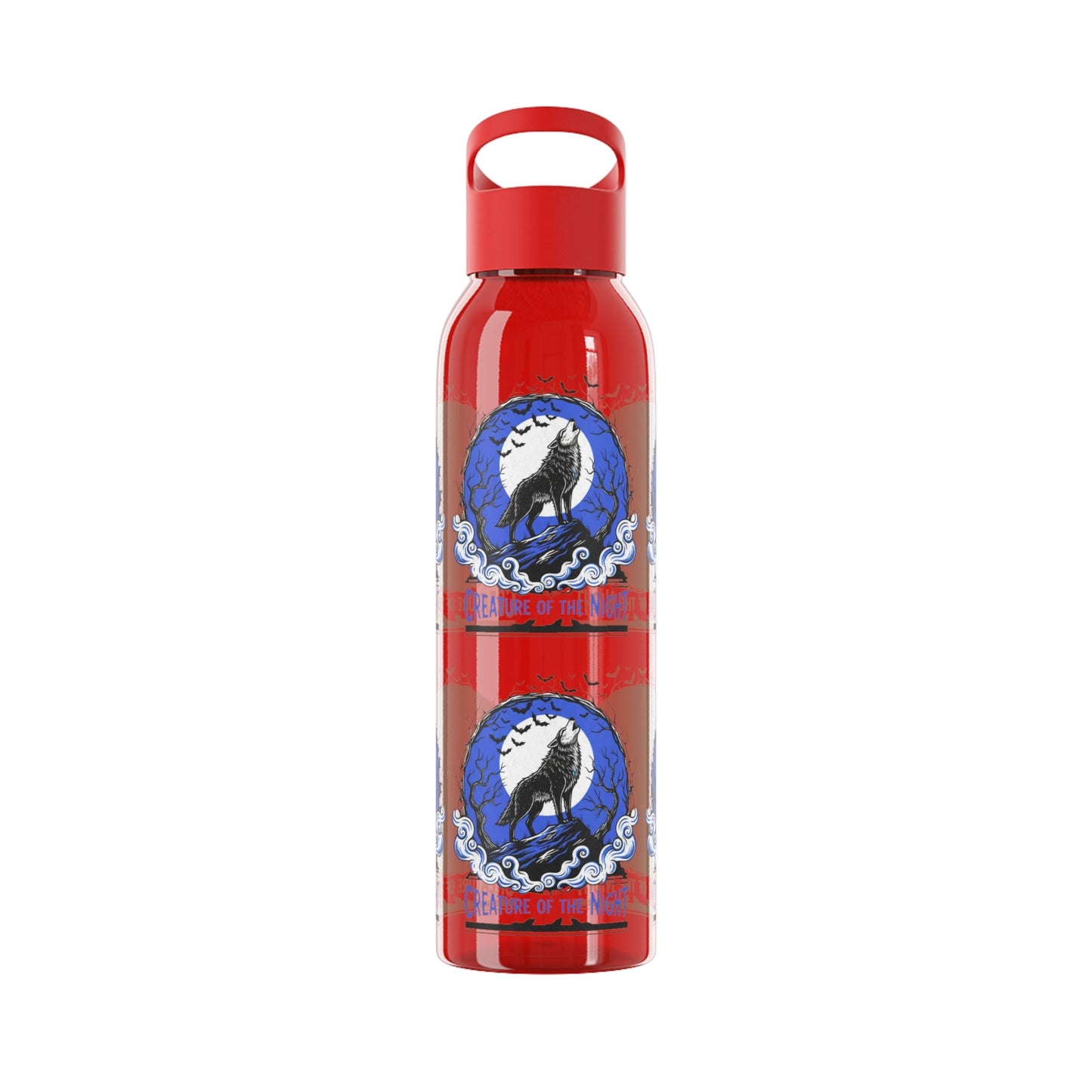 Were Wolf Halloween Water Bottle - SJM Print Store